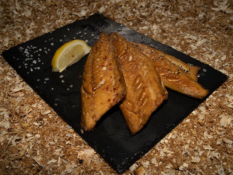 hot smoked mackerel